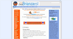 Desktop Screenshot of brianzaest.it